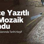 Antakya’da Deprem Enkazının Altından Tarih Fışkırdı: Grekçe Yazıtlı Dev Mozaik Bulundu