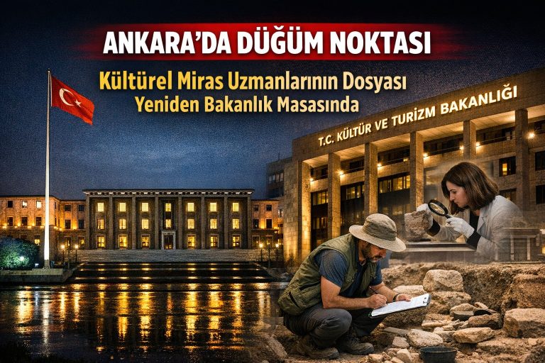Ankara’da Düğüm Noktası: Kültürel Miras Uzmanlarının Dosyası Yeniden Bakanlık Masasında