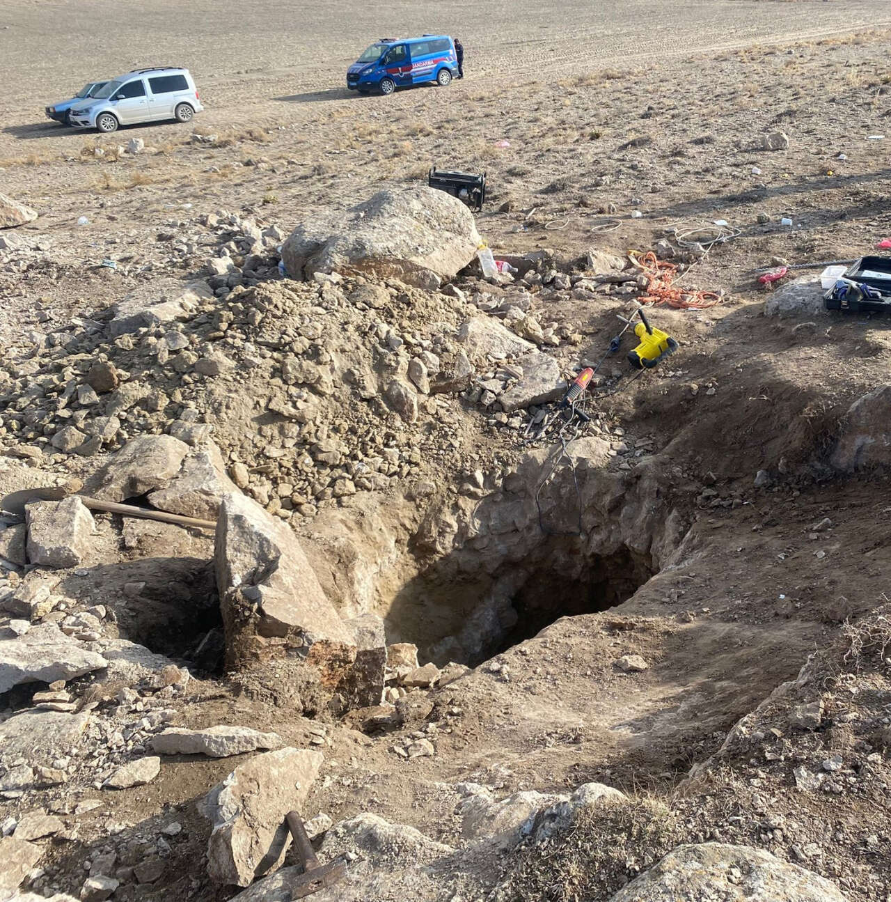 Konyada Define Hayali Kisa Surdu 4 Kisi Sucustu Yakalandi