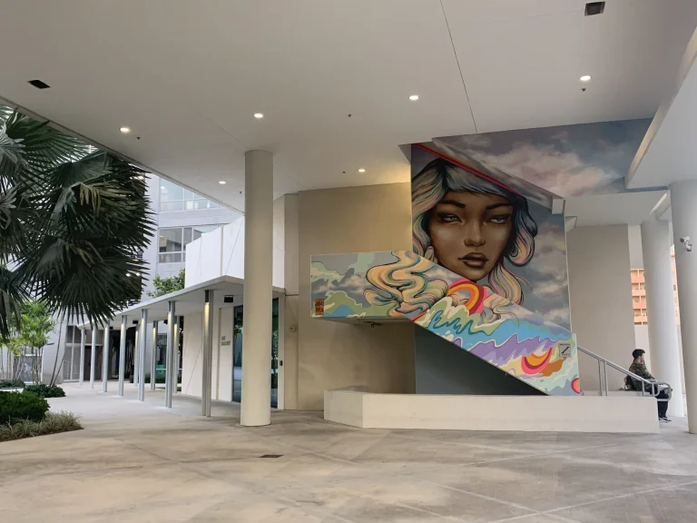 Hialeah Campus Stairway Art Arkeolog