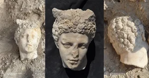 Laodikeia’da Estetik Harikası: Meclis Binası’ndan “Hermes”in Başı Çıktı