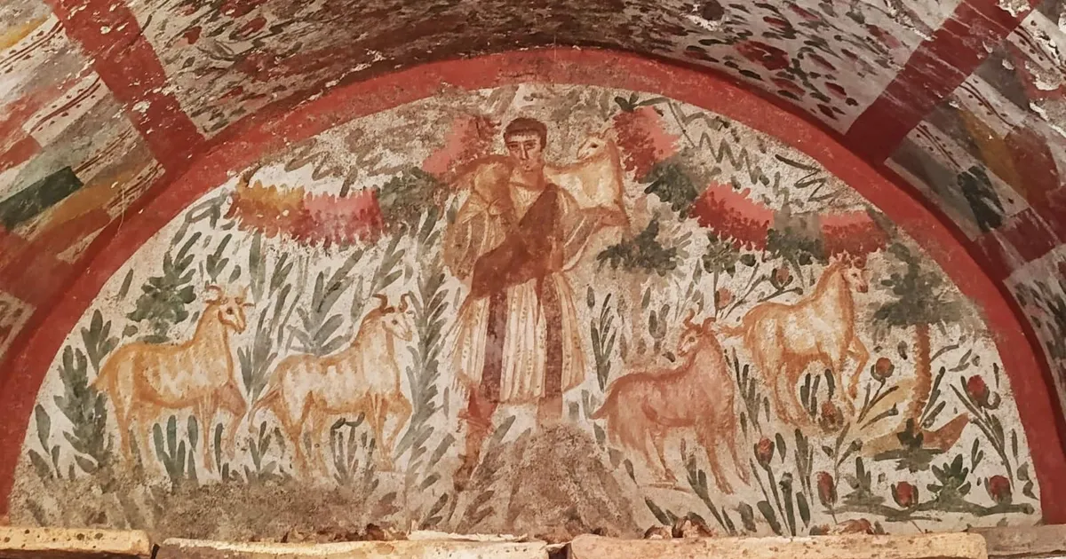 Iznik Te Erken Hristiyanlik Donemine Ait Benzersiz Coban Isa Figuru Ortaya Cikarildi