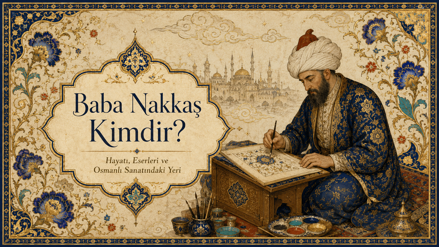Baba Nakkaş Kimdir? Hayatı, Eserleri ve Osmanlı Sanatındaki yeri