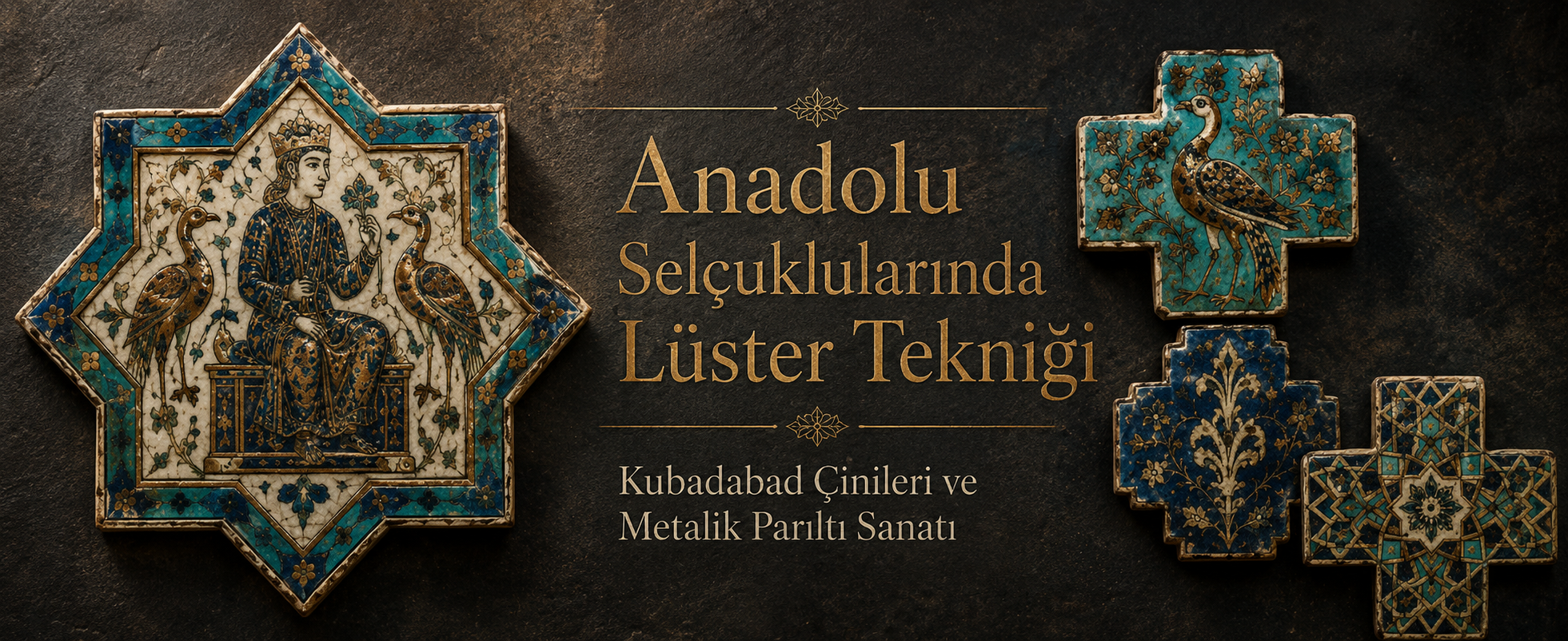 Anadolu Selçuklularında Lüster Tekniği Nedir? Yapım Aşamaları, Özellikleri ve Kubadabad Çinileri