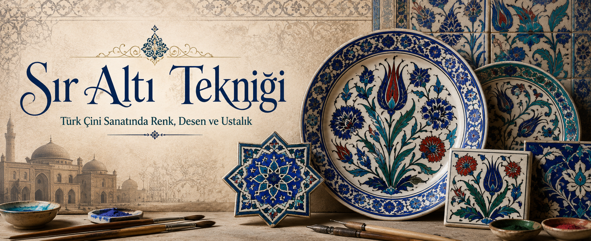 Sır Altı Tekniği Nedir? Tarihi, Yapım Aşamaları ve Türk Çini Sanatındaki