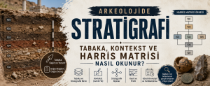 Arkeolojide Stratigrafi Nedir? Tabaka, Kontekst ve Harris Matrisi Nasıl Okunur?