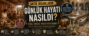Antik İnsanların Günlük Hayatı Nasıldı? Yemek, Temizlik, Tuvalet ve Ev Yaşamı