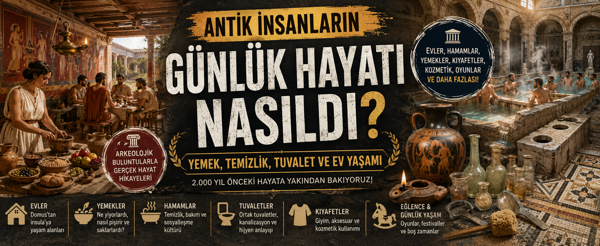 Antik İnsanların Günlük Hayatı Nasıldı?