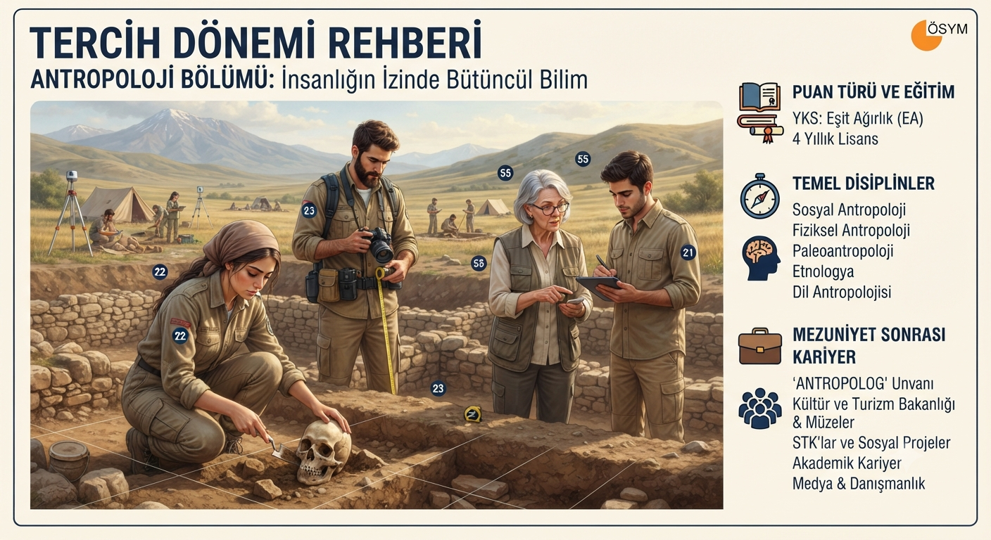 Tercih Dönemi Rehberi: Antropoloji Bölümü Nedir, Puanları Nasıl ve Mezunlar Ne İş Yapar?