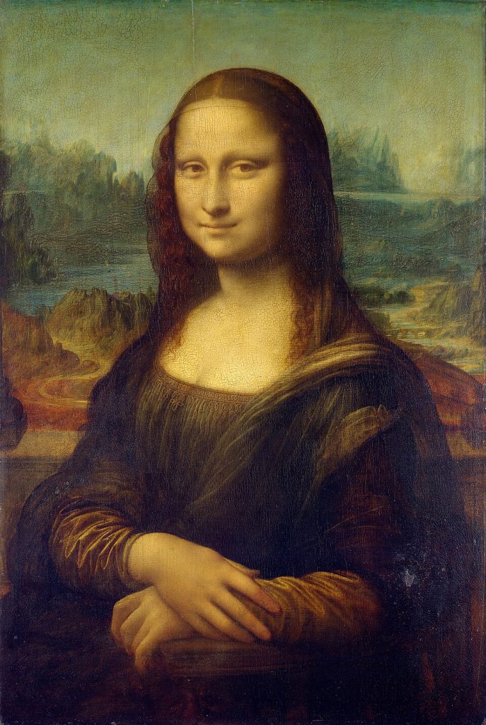 Mona Lisa by Leonardo da Vinci from C2RMF retouched