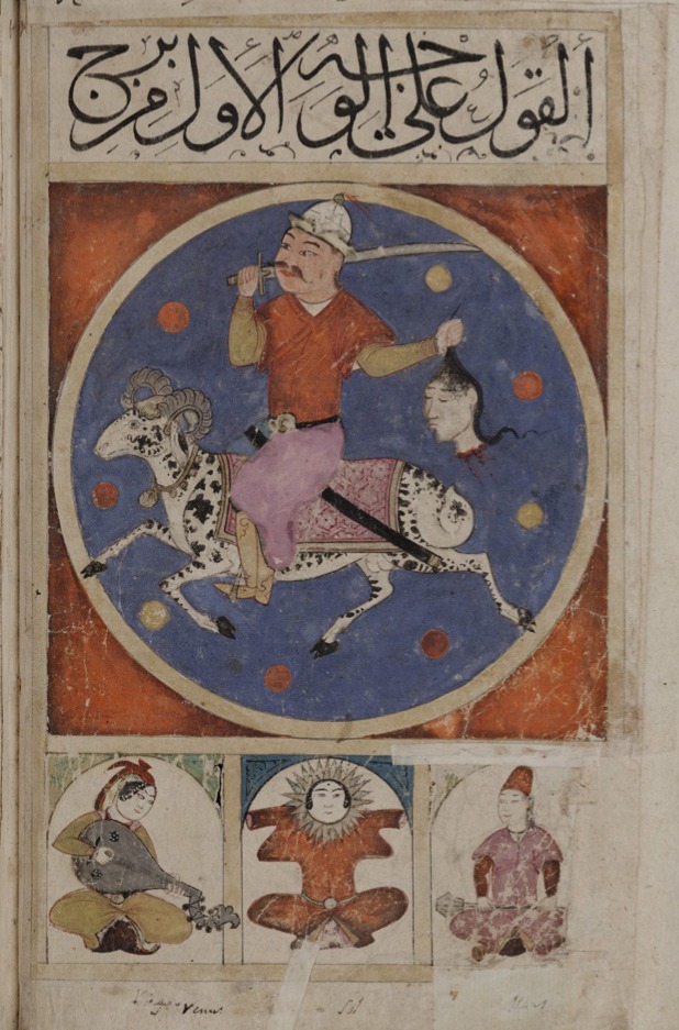 Ortaçağ İslam Sanatında Burçlar ve Astrolojik İkonografi: Yıldızların Yazılı Tarihi 2 koc burcu 1