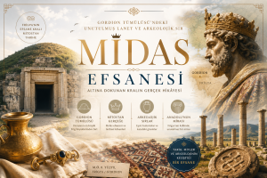 Midas Efsanesi: Gordion Tümülüsü’ndeki Unutulmuş Lanet ve Arkeolojik Sır