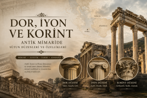 Dor, İyon ve Korint Nedir? Antik Mimaride Sütun Düzenleri ve Özellikleri