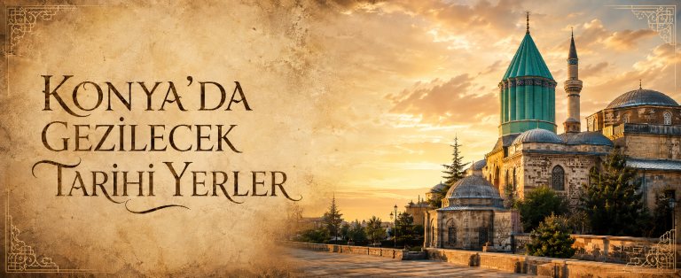 Konya’da Gezilecek Tarihi Yerler: 50+ Tarihi Mekân